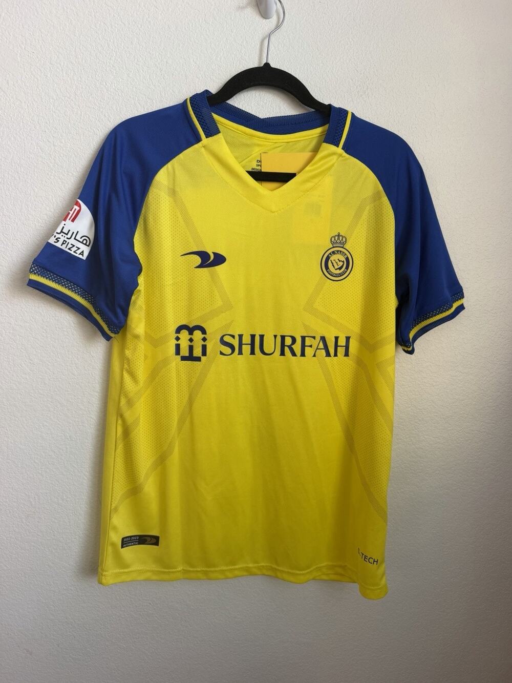 CRISTIANO RONALDO Al NASSR FC JERSEY Small DUNEUS SPORTSWEAR
